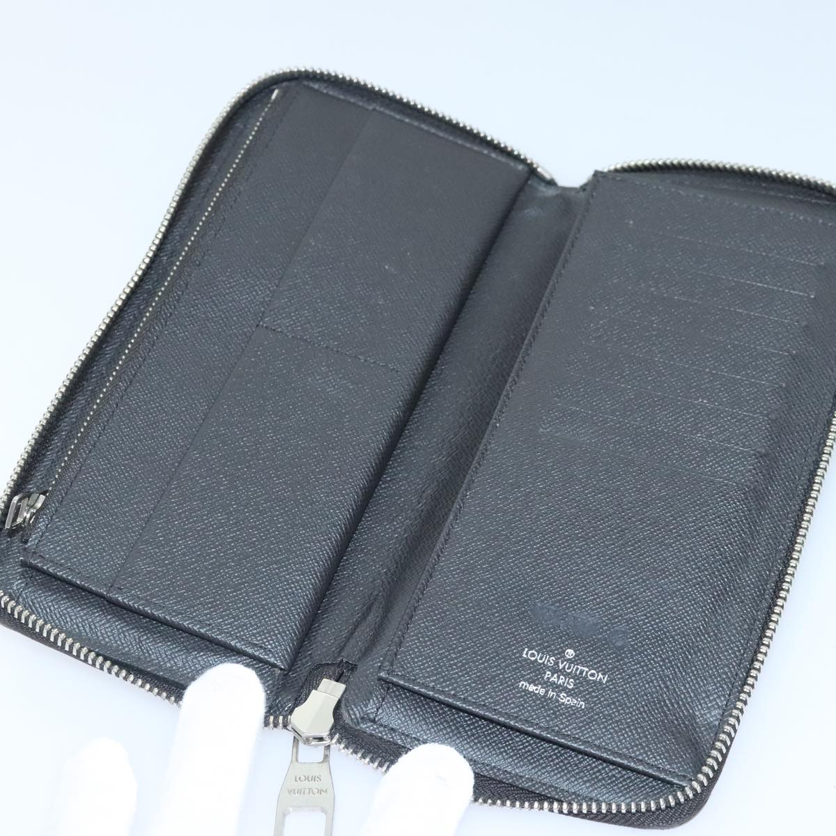 Louis Vuitton Zippy Wallet Vertical Brown Canvas Wallet