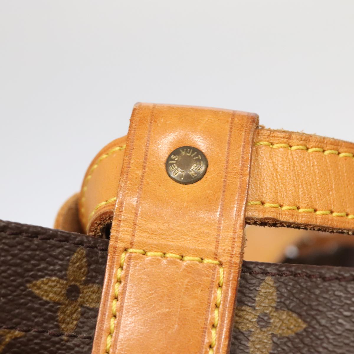 Louis Vuitton Randonnée Brown Canvas Shoulder Bag