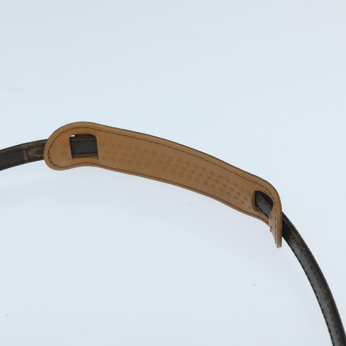 Louis Vuitton Shoulder Strap Brown Canvas Bag Jewelry