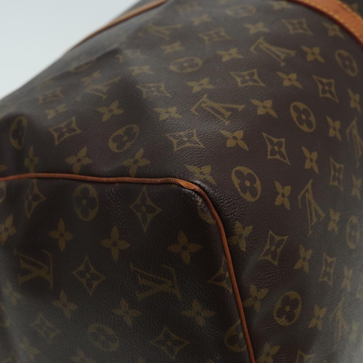 Louis Vuitton Keepall 60 Brown Canvas Travel Bag