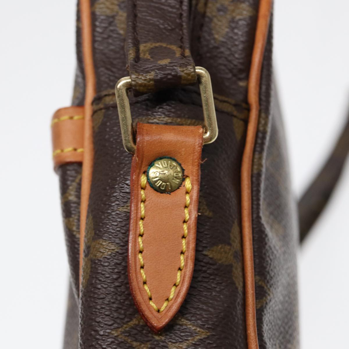 Louis Vuitton Danube Brown Canvas Shoulder Bag