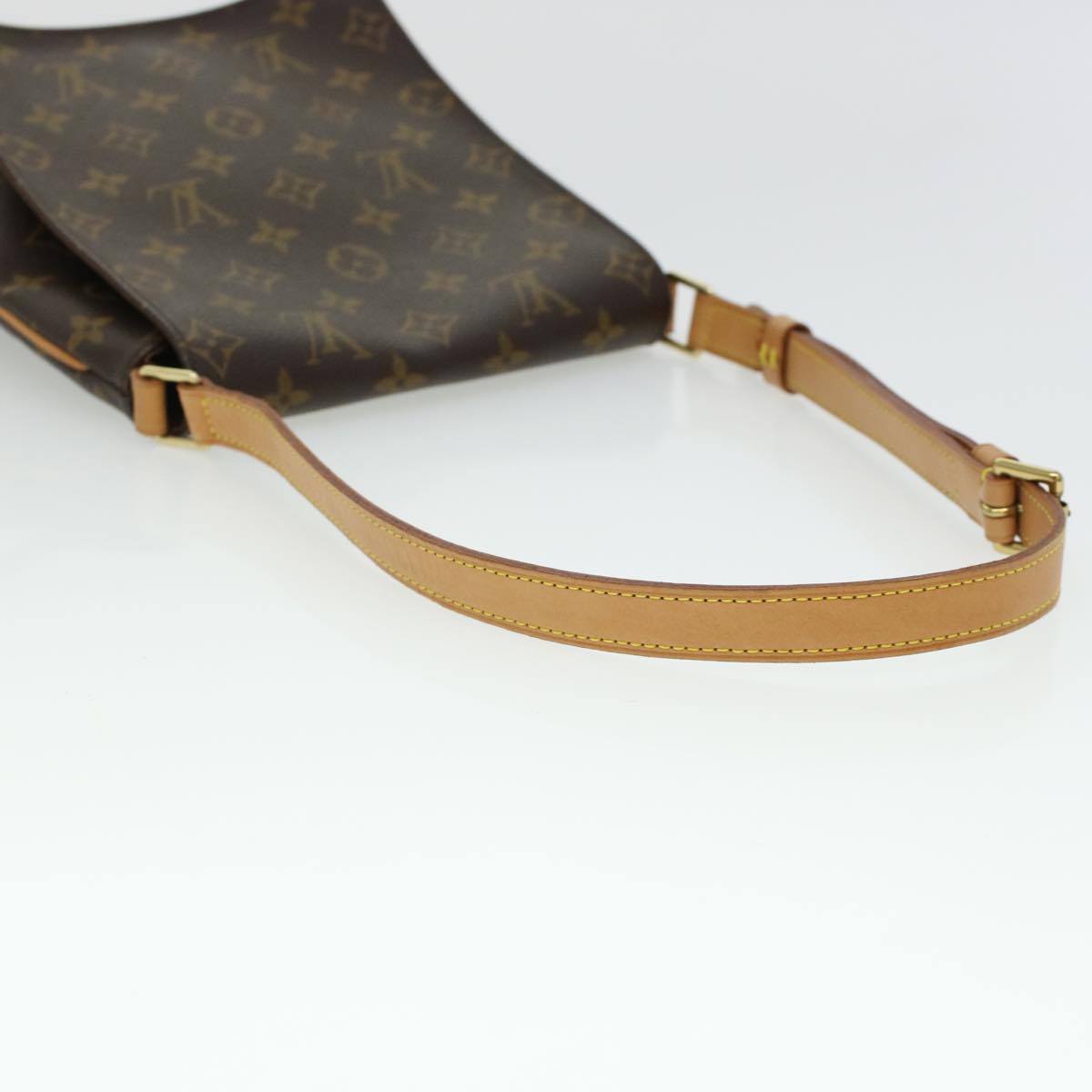 Louis Vuitton Musette Brown Canvas Shoulder Bag