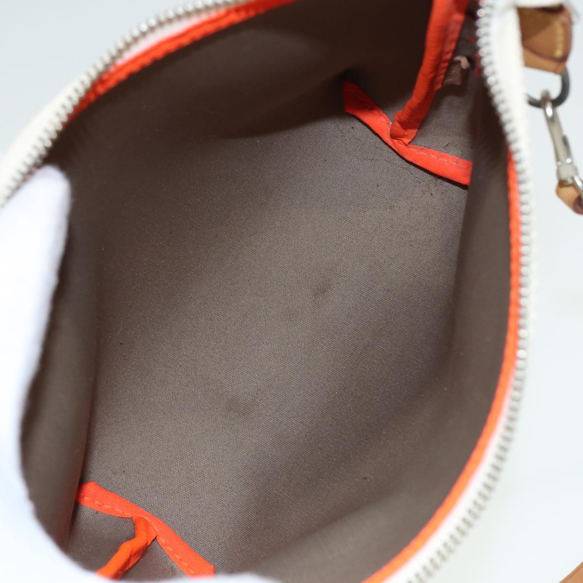 Louis Vuitton Volunteer White Canvas Clutch Bag