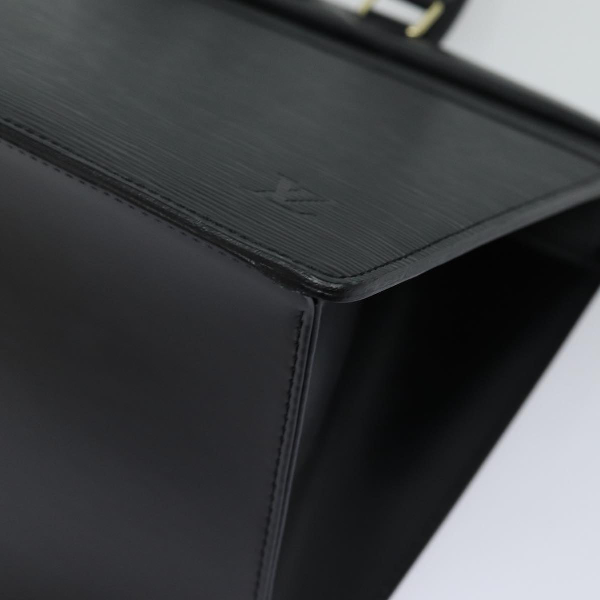 Louis Vuitton Riviera Black Leather Handbag