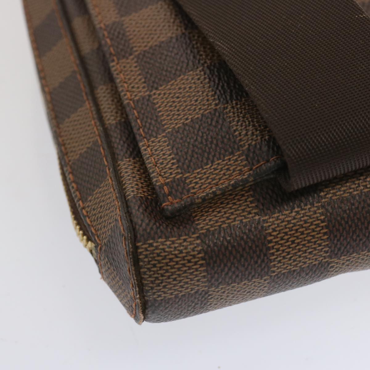 Louis Vuitton Geronimos Brown Canvas Shoulder Bag