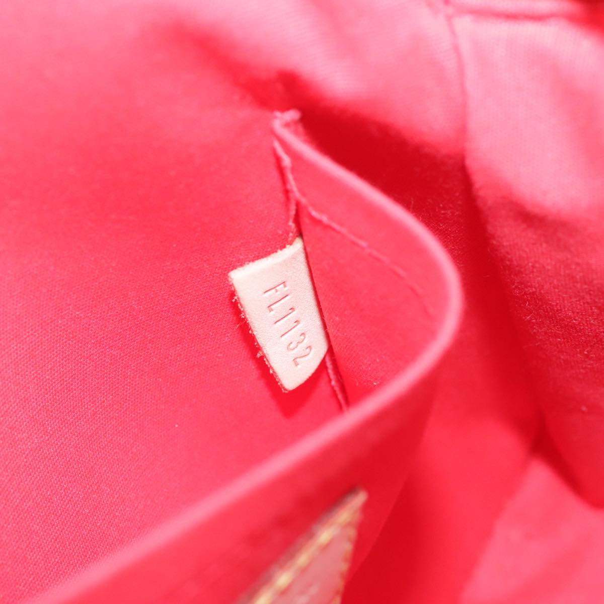 Louis Vuitton Bellflower Red Patent Leather Shoulder Bag