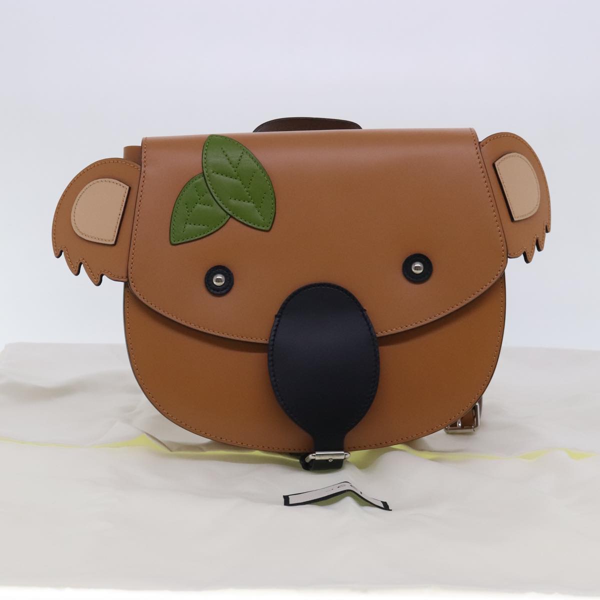 Gucci Brown Leather Backpack Bag