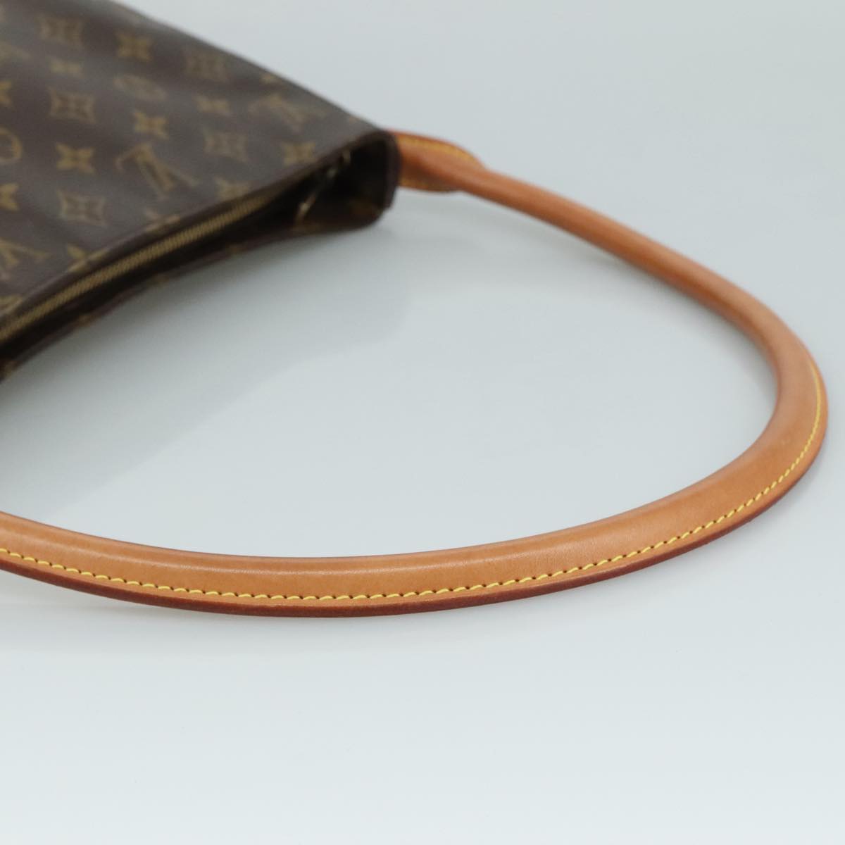 Louis Vuitton Looping Gm Brown Canvas Shoulder Bag