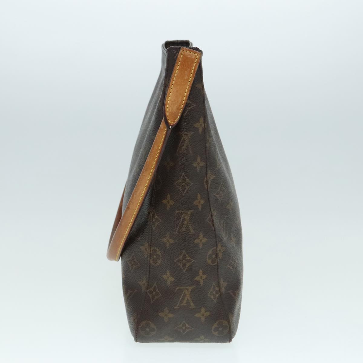 Louis Vuitton Looping Brown Canvas Shoulder Bag