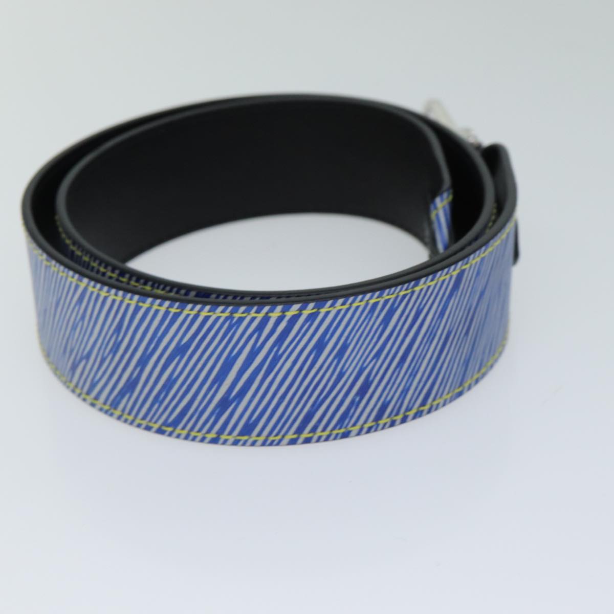 Louis Vuitton Bandoulière De Sac Blue Leather Bag Jewelry