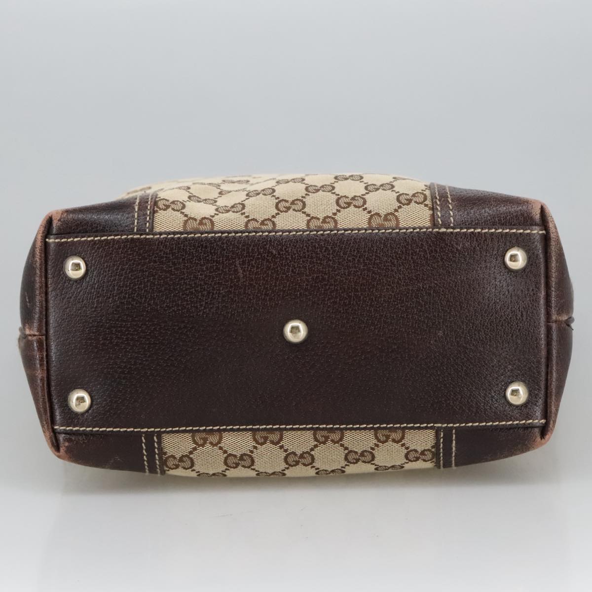 Gucci Sherry Beige Canvas Tote Bag