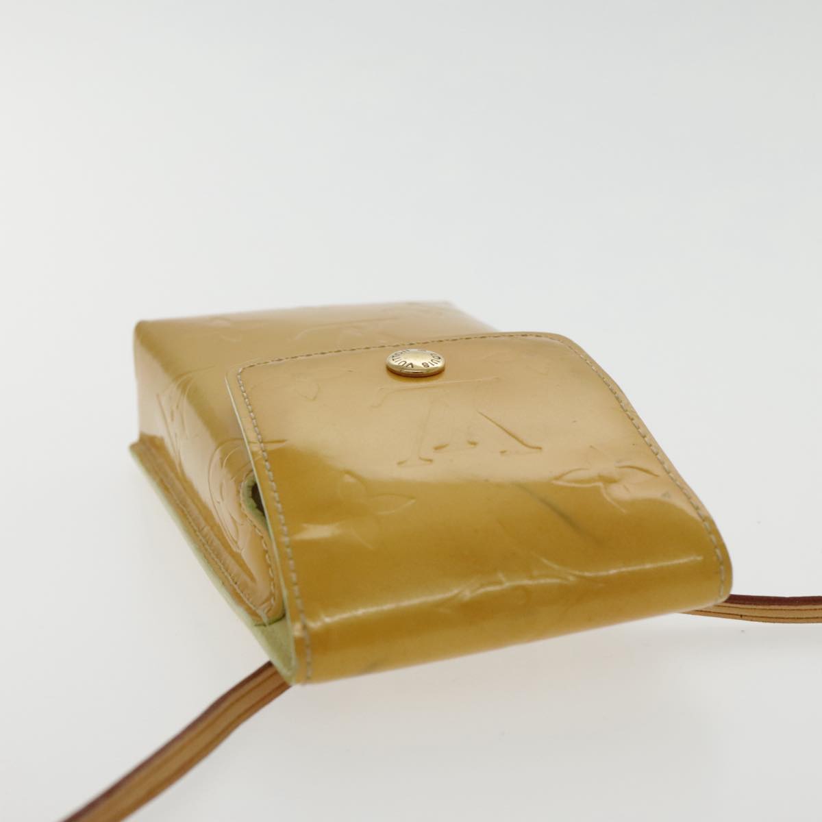 Louis Vuitton Walker Yellow Patent Leather Wallet