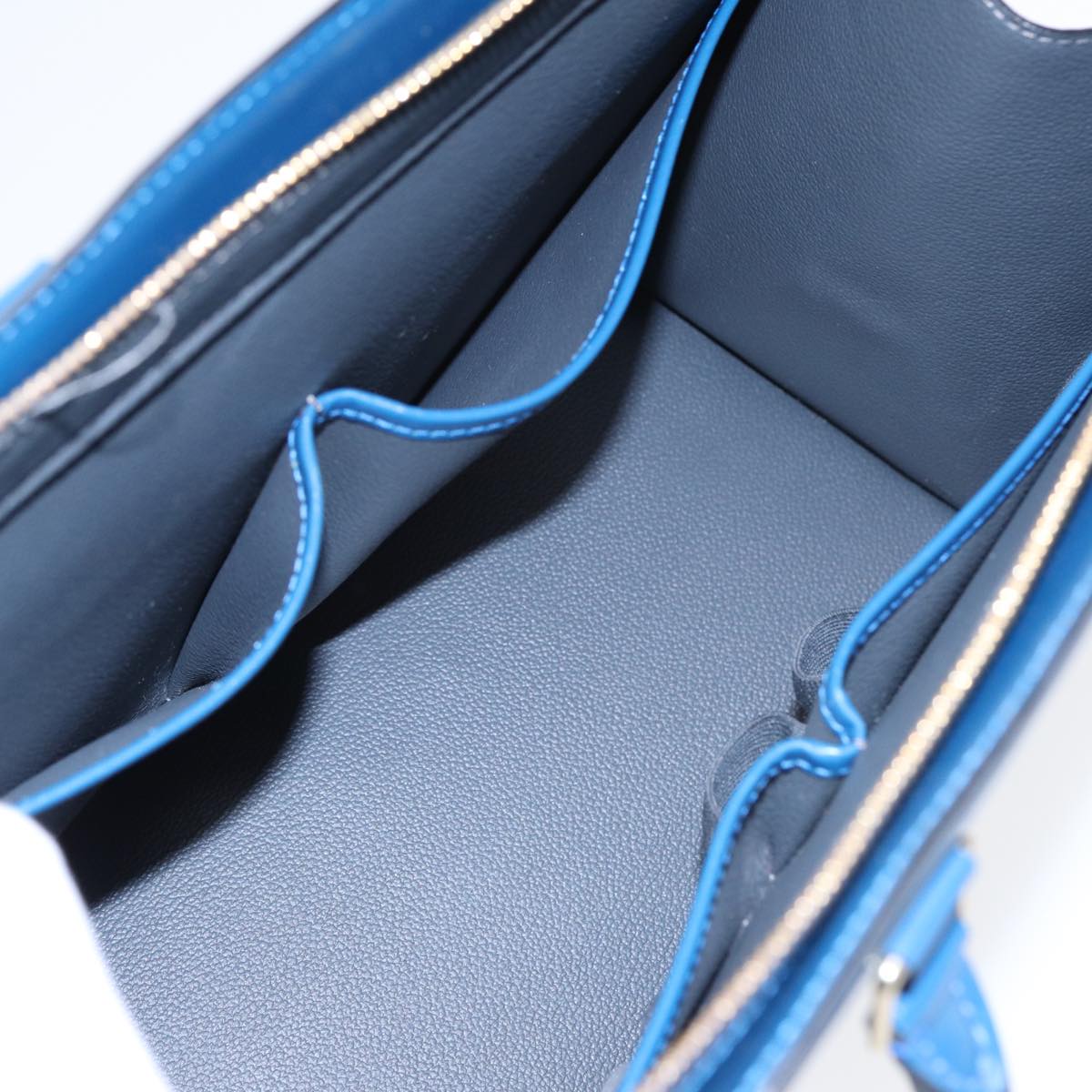 Louis Vuitton Riviera Blue Leather Handbag