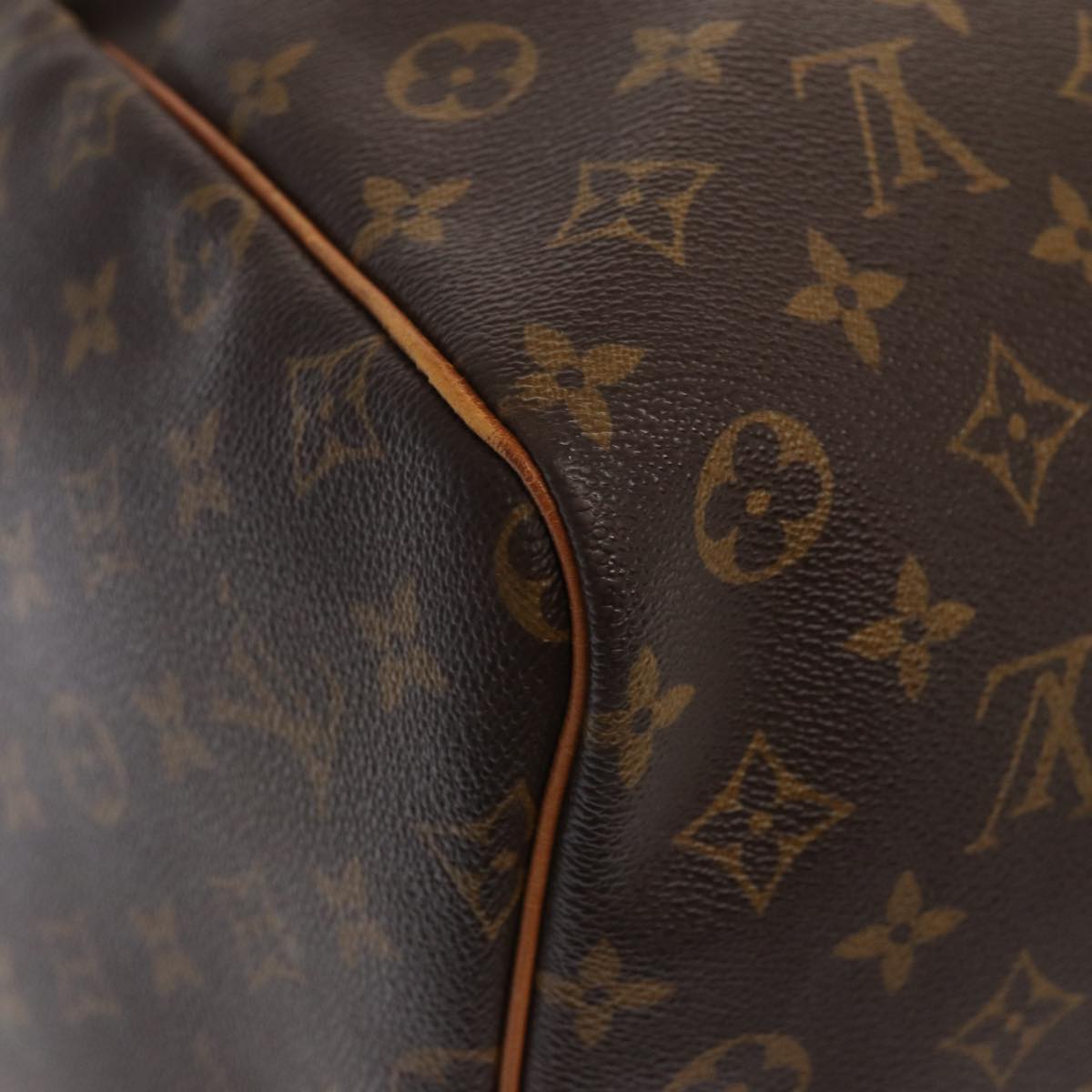 Louis Vuitton Keepall 60 Brown Canvas Travel Bag