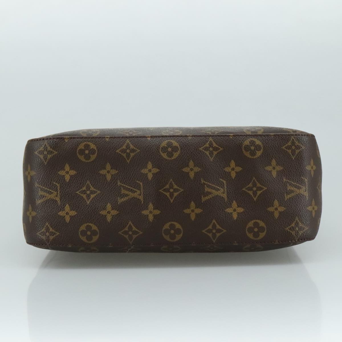 Louis Vuitton Looping Gm Brown Canvas Shoulder Bag