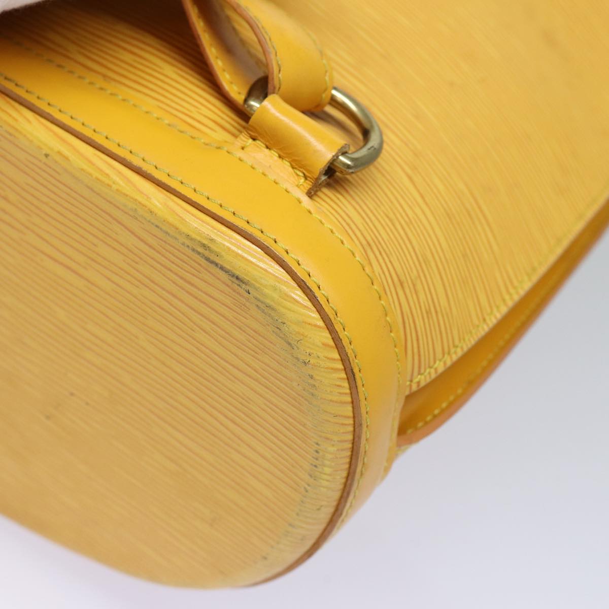 Louis Vuitton Gobelins Yellow Leather Backpack Bag