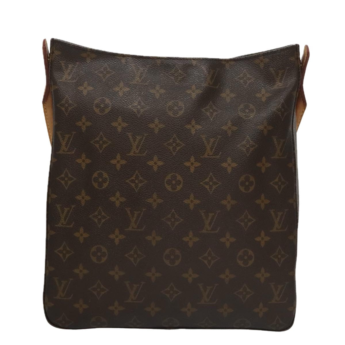 Louis Vuitton Looping Gm Brown Canvas Shoulder Bag
