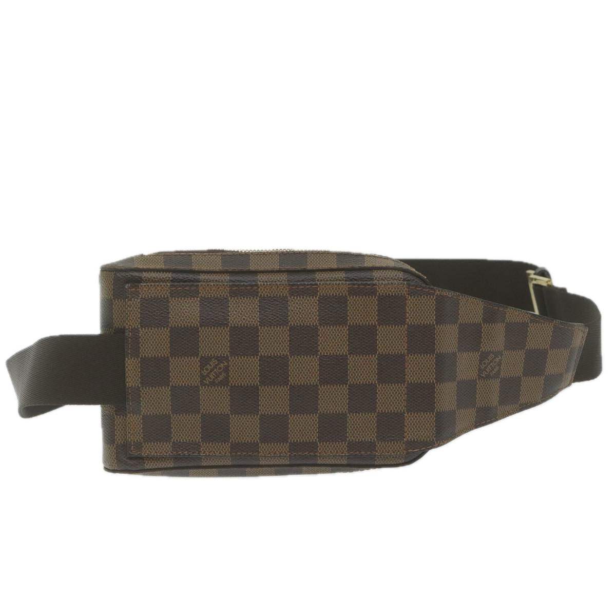 Louis Vuitton Geronimos Brown Canvas Shoulder Bag