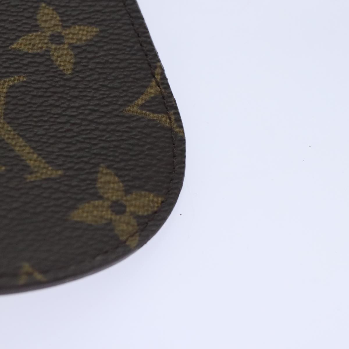 Louis Vuitton Glasses Case Brown Canvas Wallet