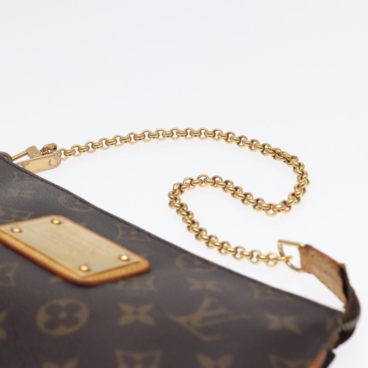 Louis Vuitton Eva Brown Canvas Shoulder Bag