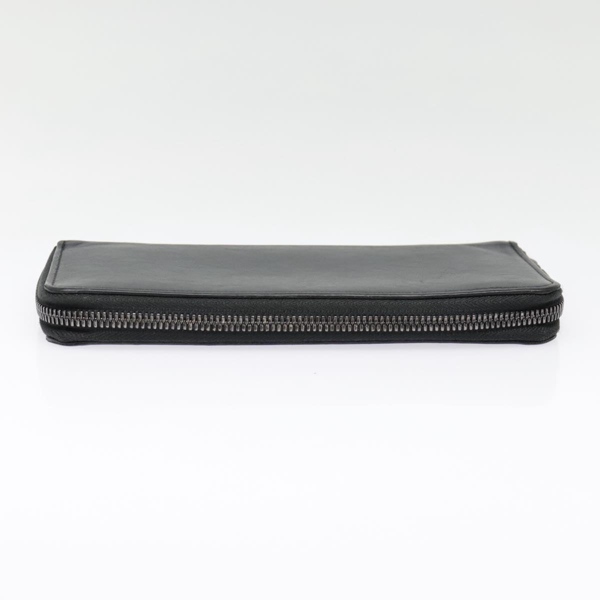 Louis Vuitton Zippy Wallet Vertical Black Leather Wallet
