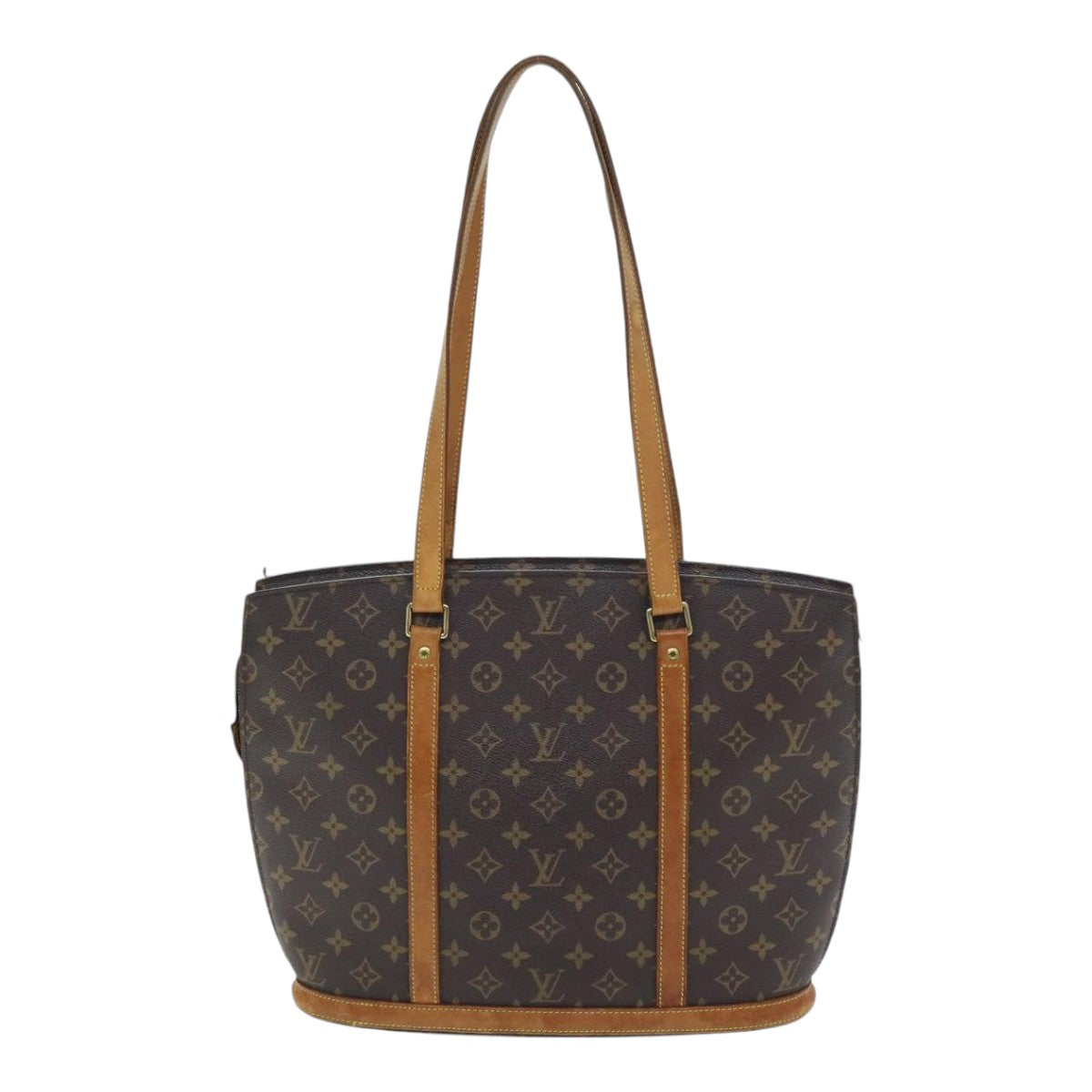 Louis Vuitton Babylone Brown Canvas Tote Bag