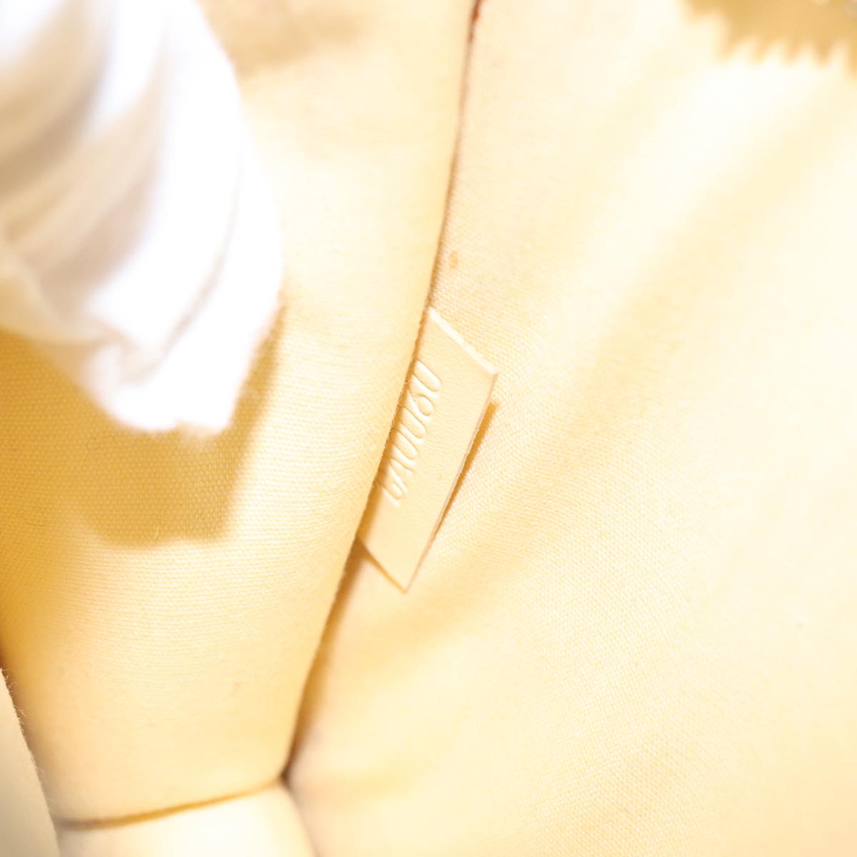 Louis Vuitton Beige Leather Shoulder Bag