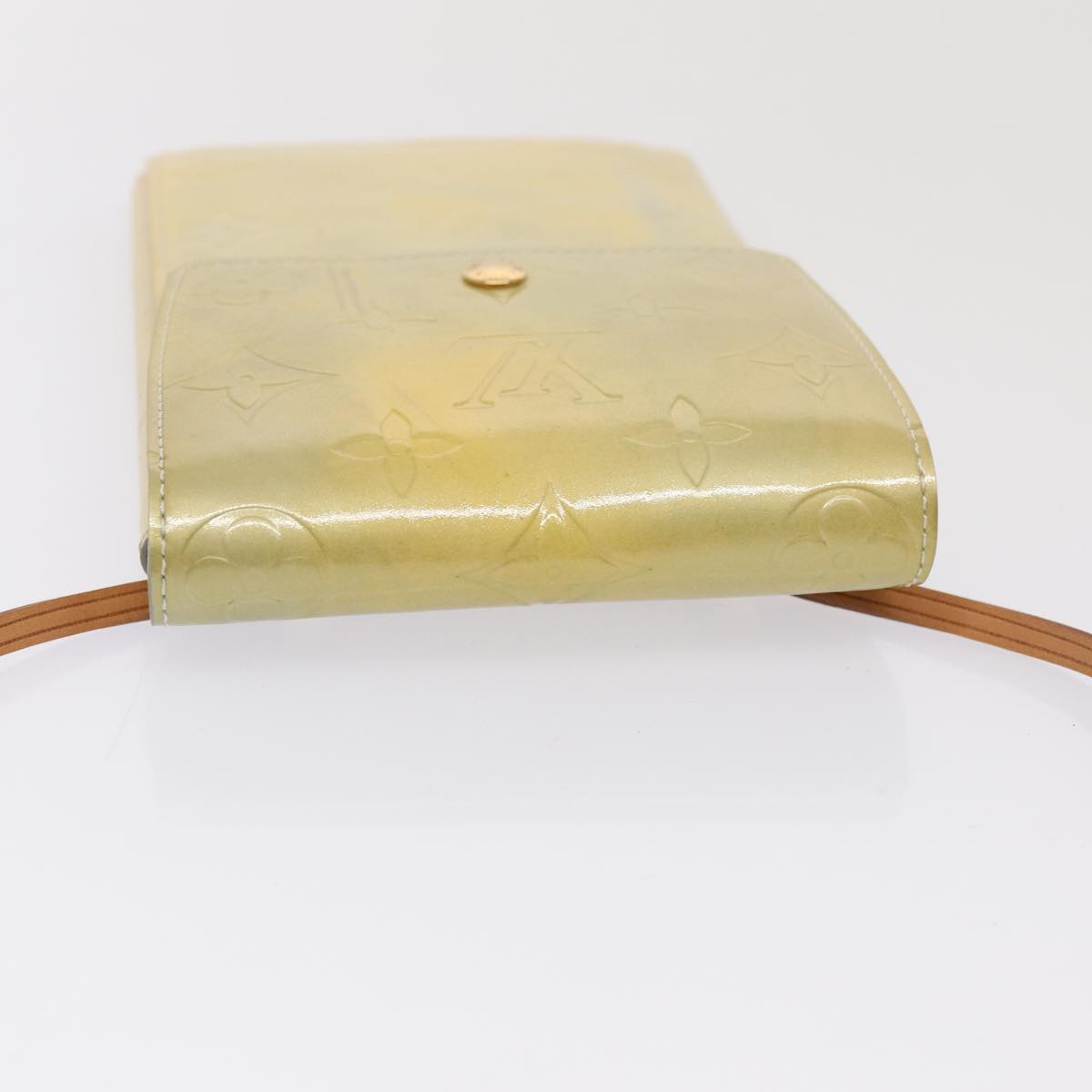 Louis Vuitton Walker Yellow Patent Leather Wallet