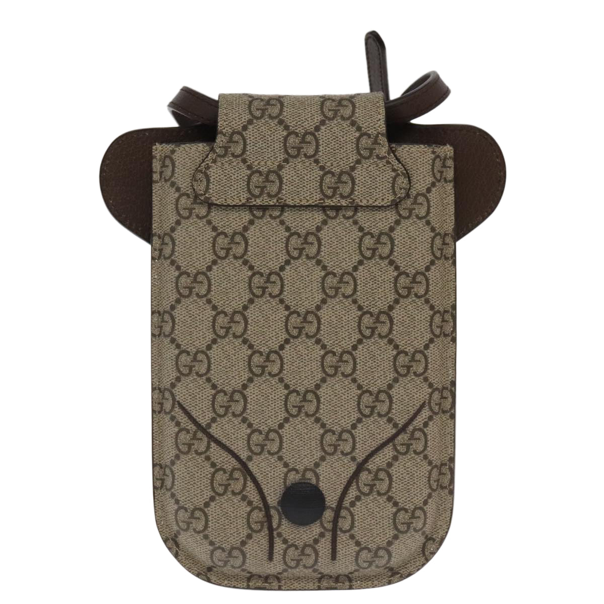 Gucci Gg Canvas Beige Canvas Shoulder Bag