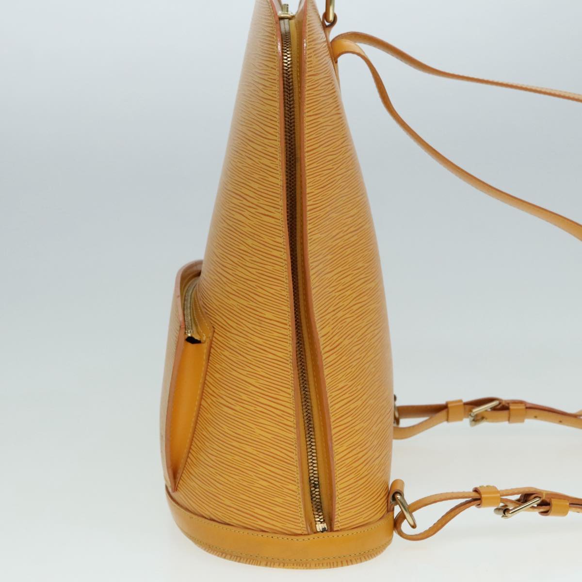 Louis Vuitton Gobelins Yellow Leather Backpack Bag