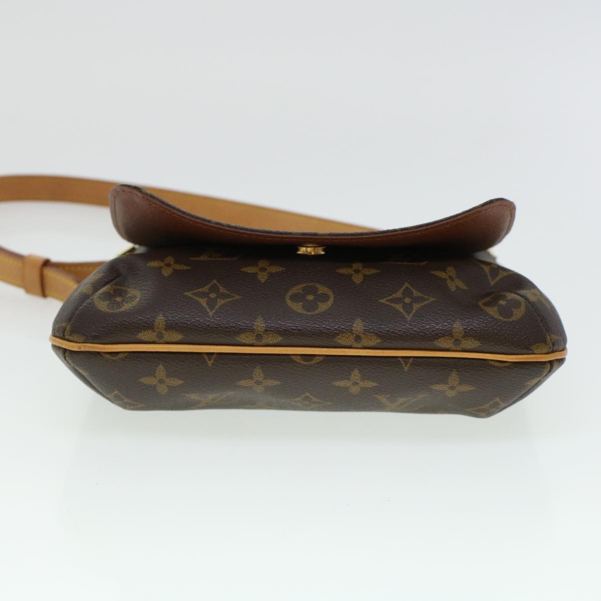 Louis Vuitton Musette Brown Canvas Shoulder Bag