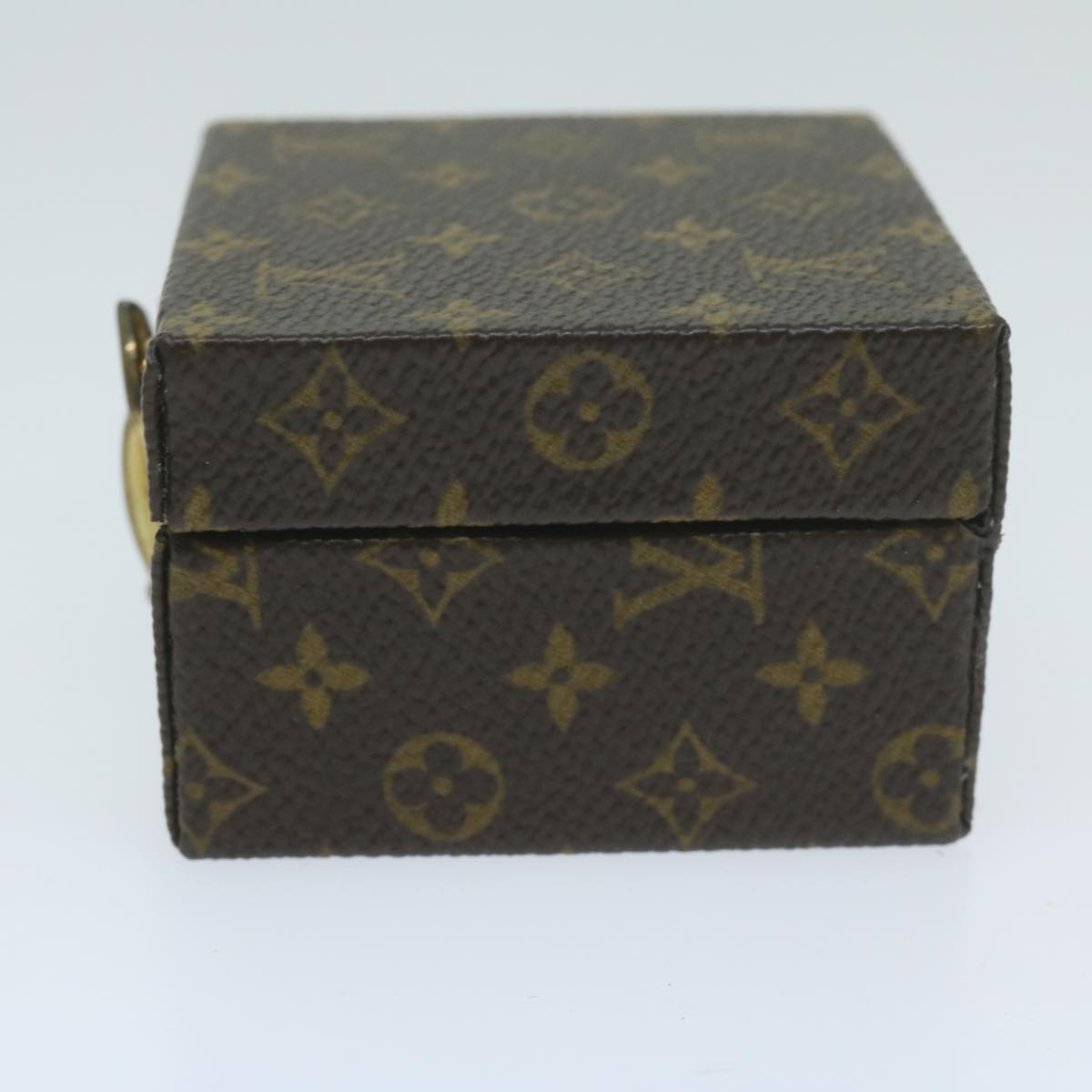 Louis Vuitton Jewelry Case Brown Canvas Jewelleryset Jewelry