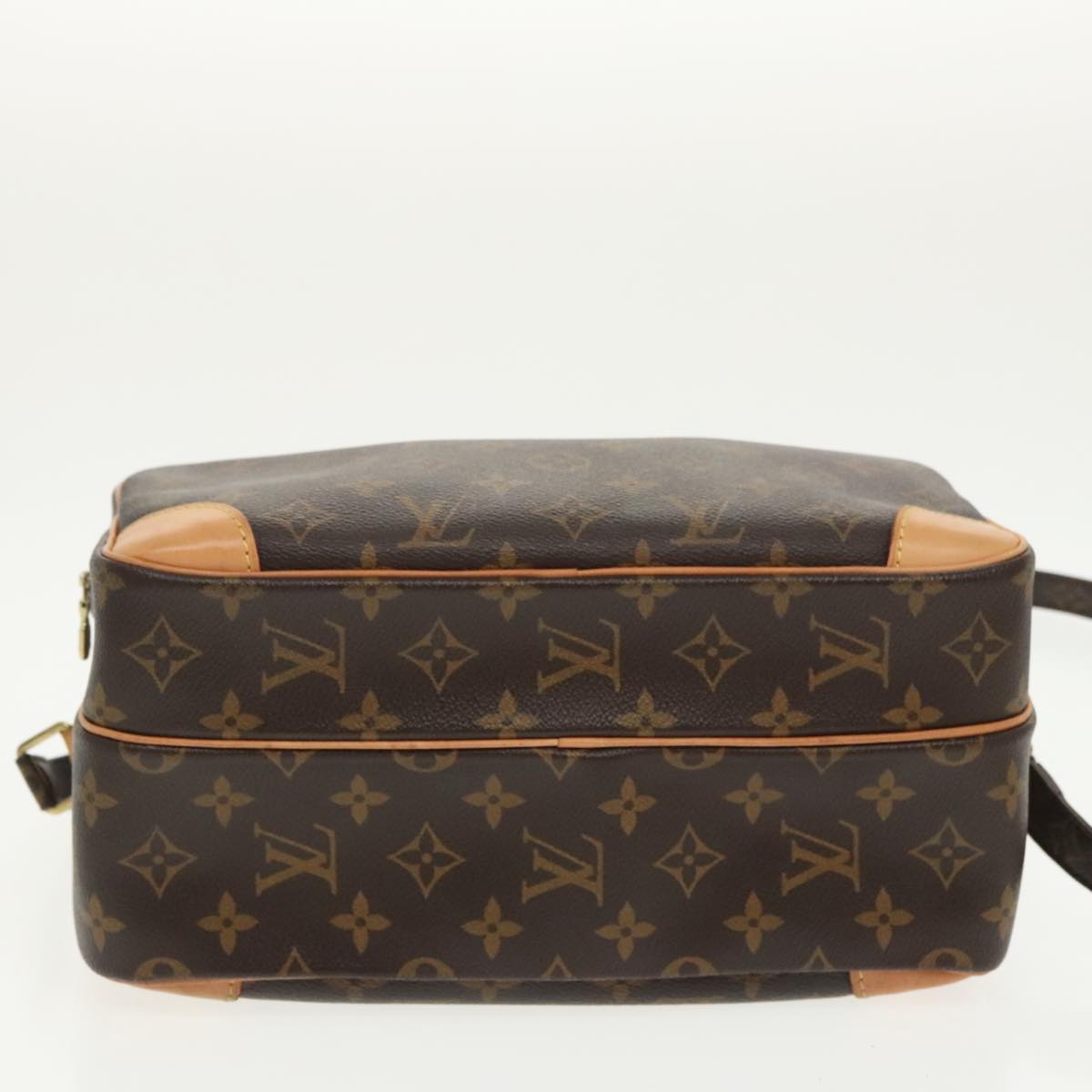 Louis Vuitton Nile Brown Canvas Shoulder Bag