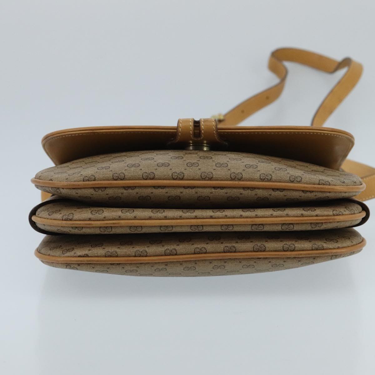 Gucci Beige Canvas Shoulder Bag