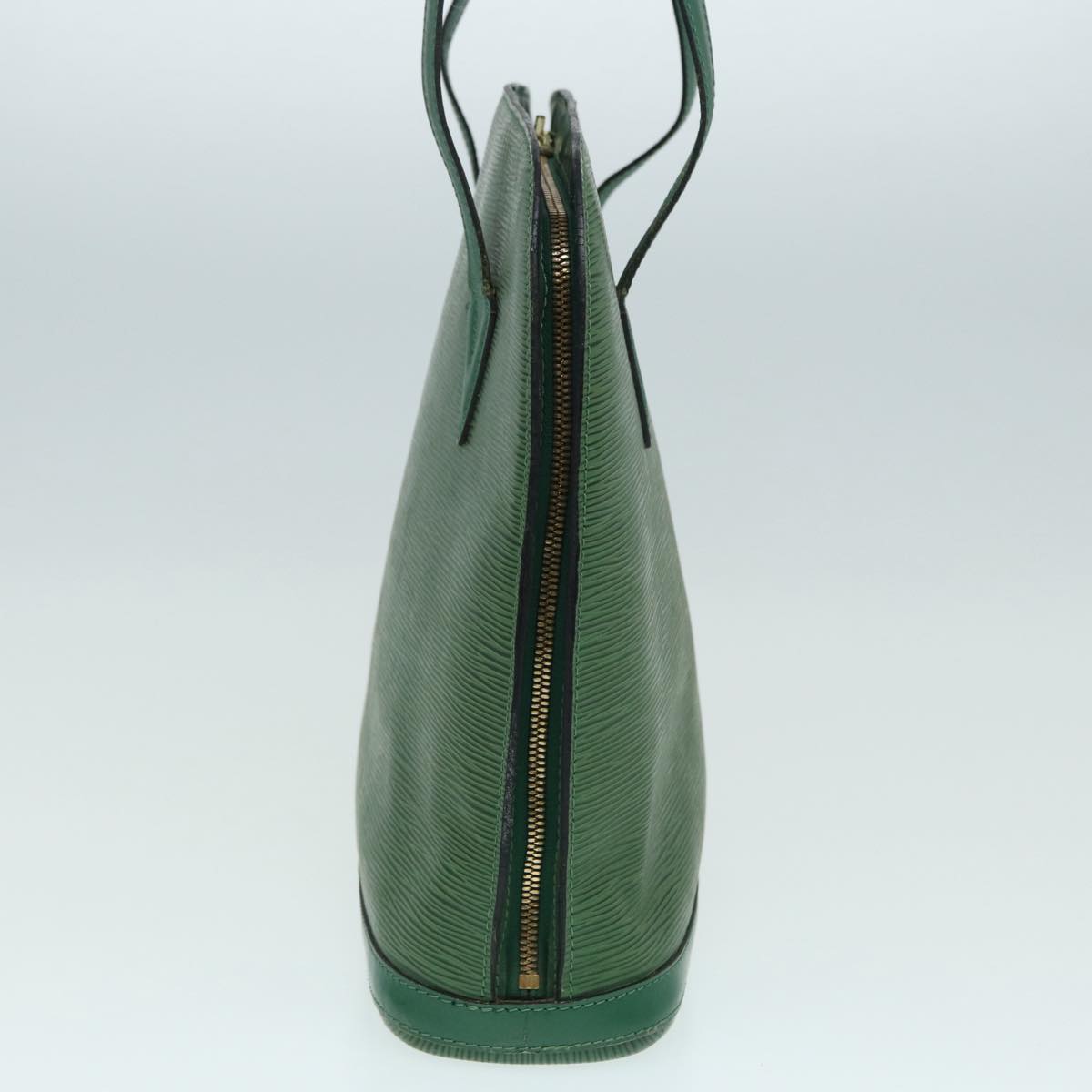 Louis Vuitton Lussac Green Leather Shoulder Bag