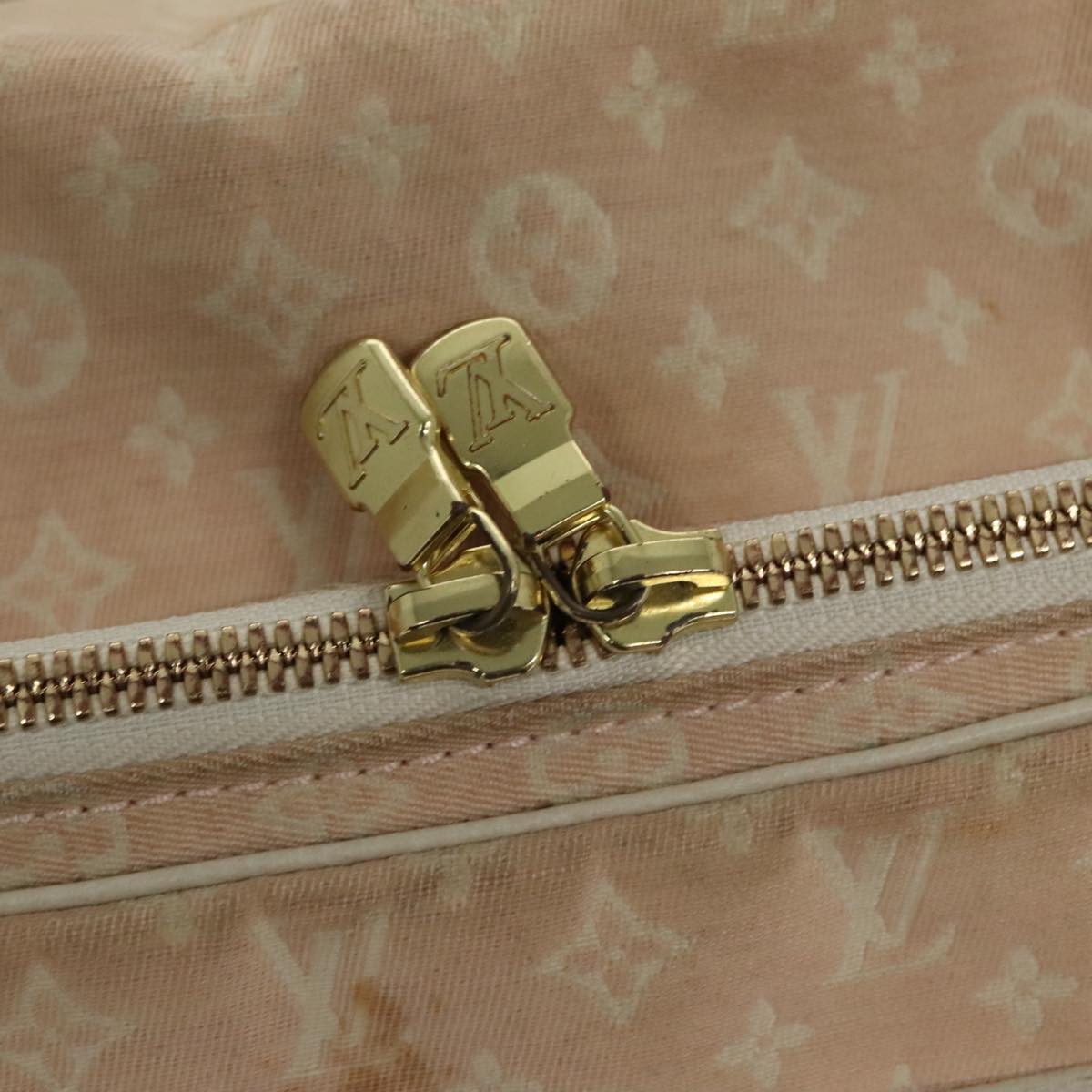Louis Vuitton Mini Lin Pink Canvas Shoulder Bag