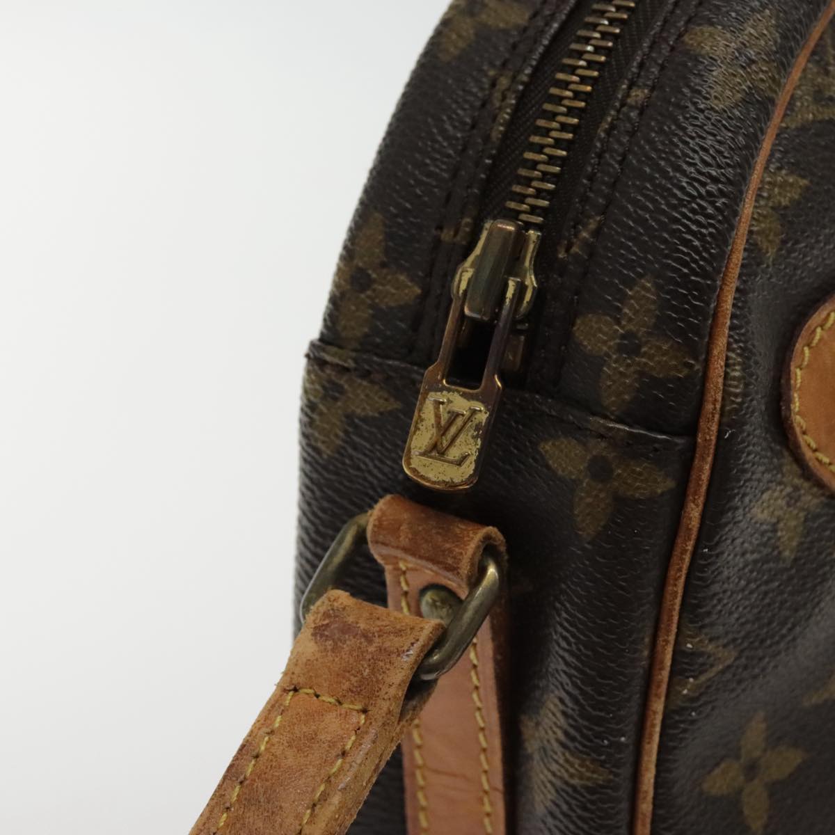 Louis Vuitton Senlis Brown Canvas Shoulder Bag