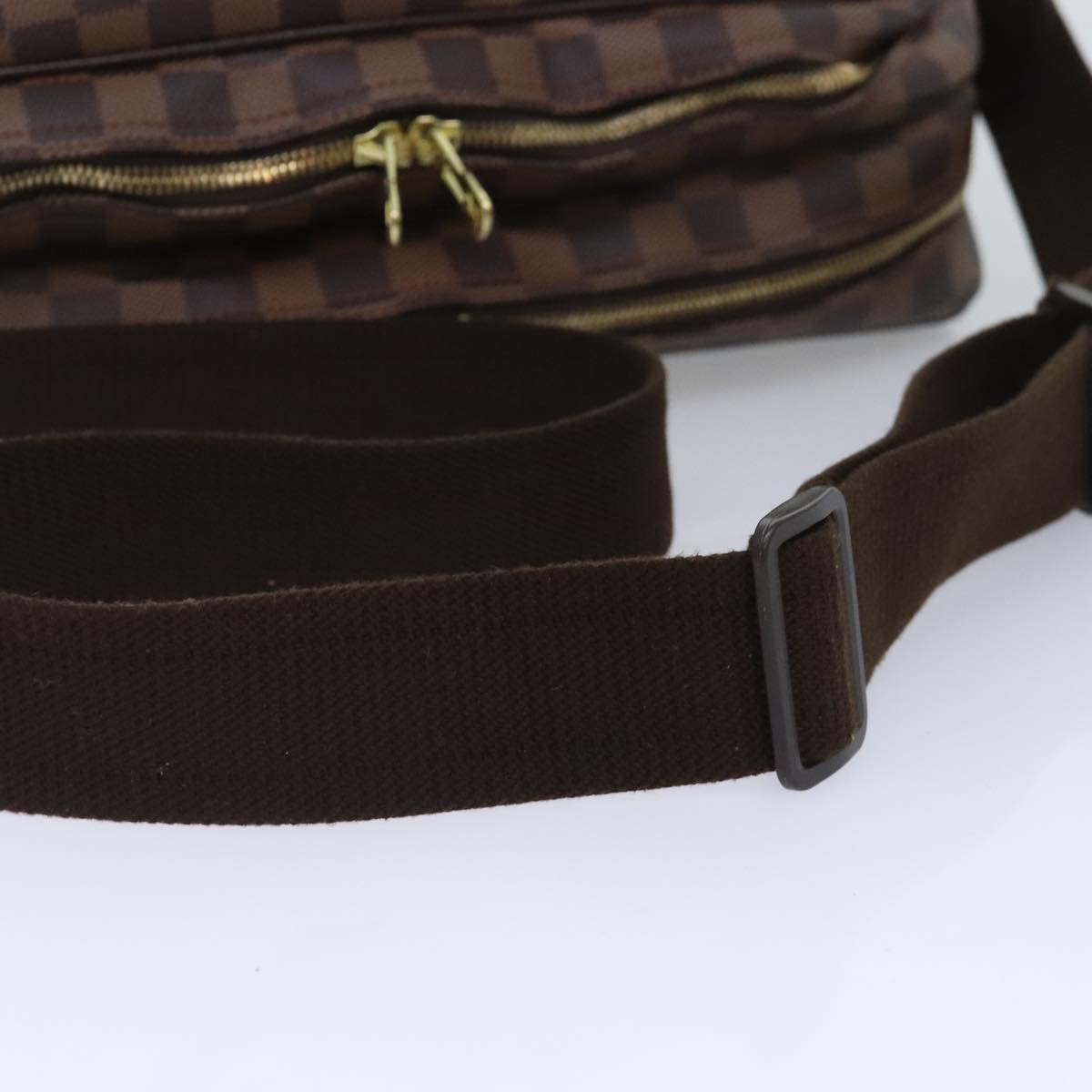 Louis Vuitton Reporter Brown Canvas Shoulder Bag