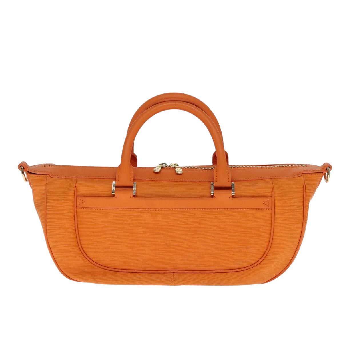 Louis Vuitton Danura Orange Leather Handbag