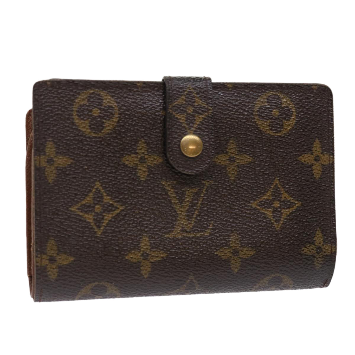 Louis Vuitton Viennois Brown Canvas Wallet