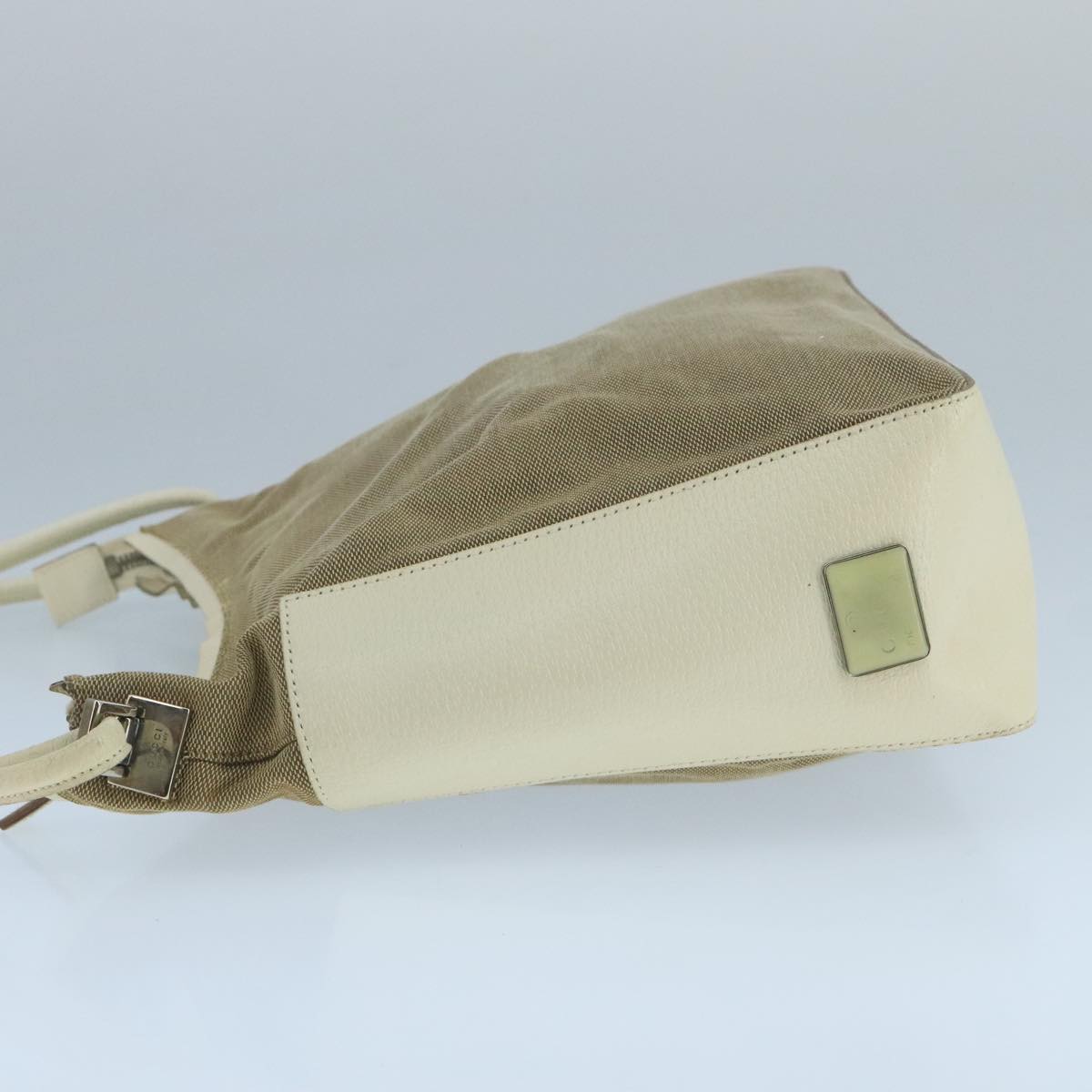 Gucci Beige Canvas Shoulder Bag