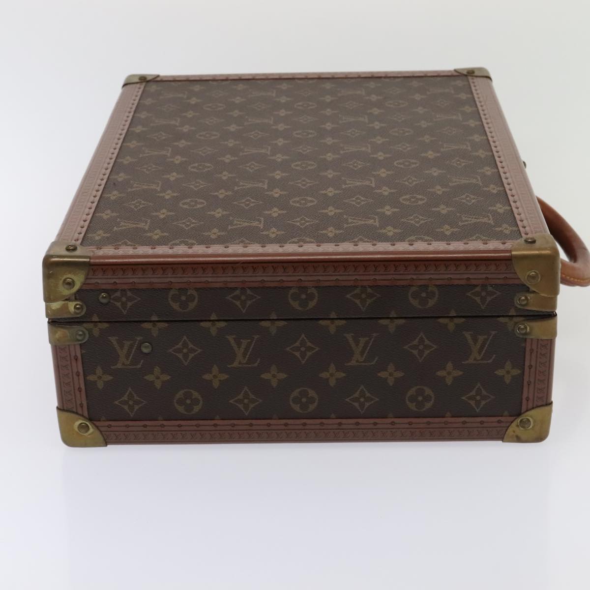 Louis Vuitton Cotteville Brown Canvas Travel Bag