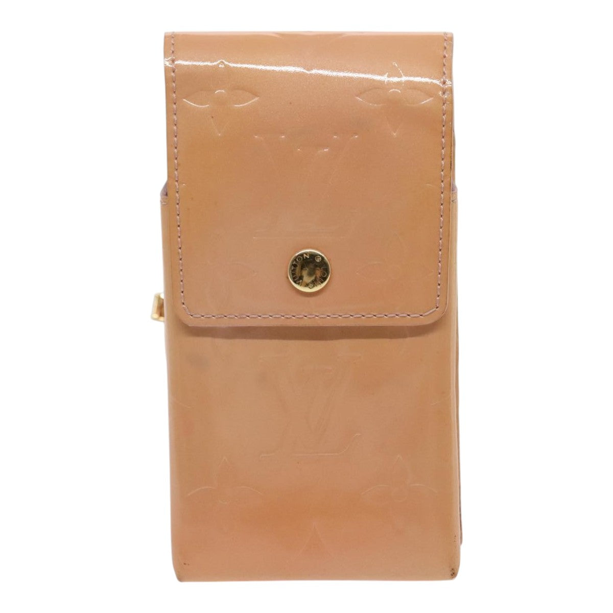 Louis Vuitton Etuit À Cigarettes Pink Patent Leather Wallet