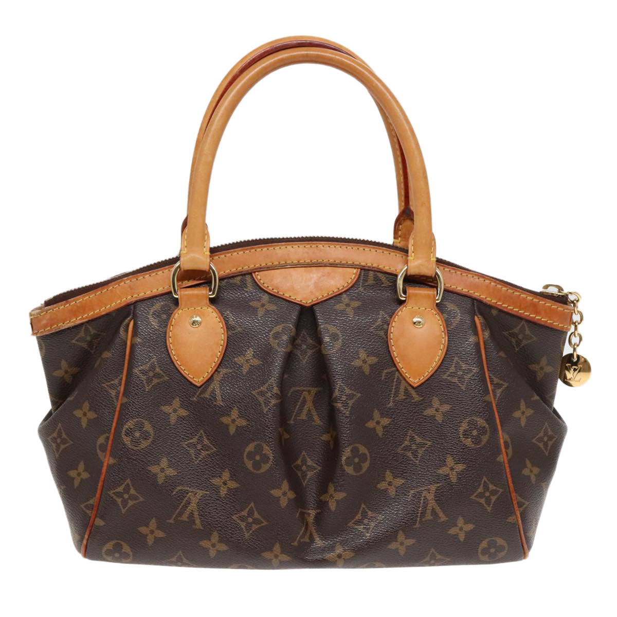 Louis Vuitton Tivoli Brown Canvas Handbag