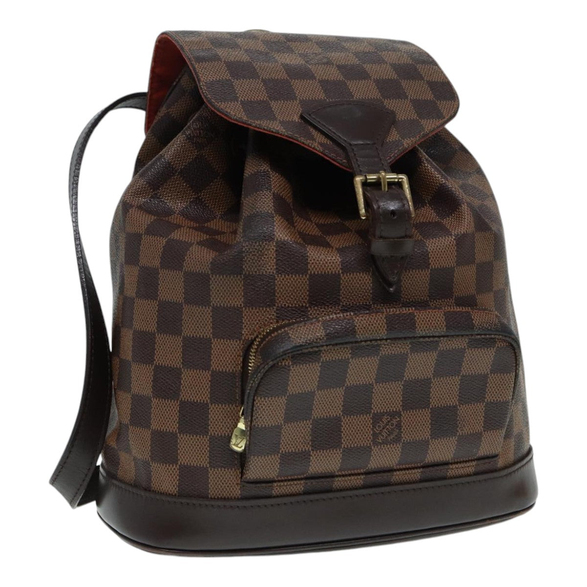 Louis Vuitton Montsouris Brown Canvas Backpack Bag