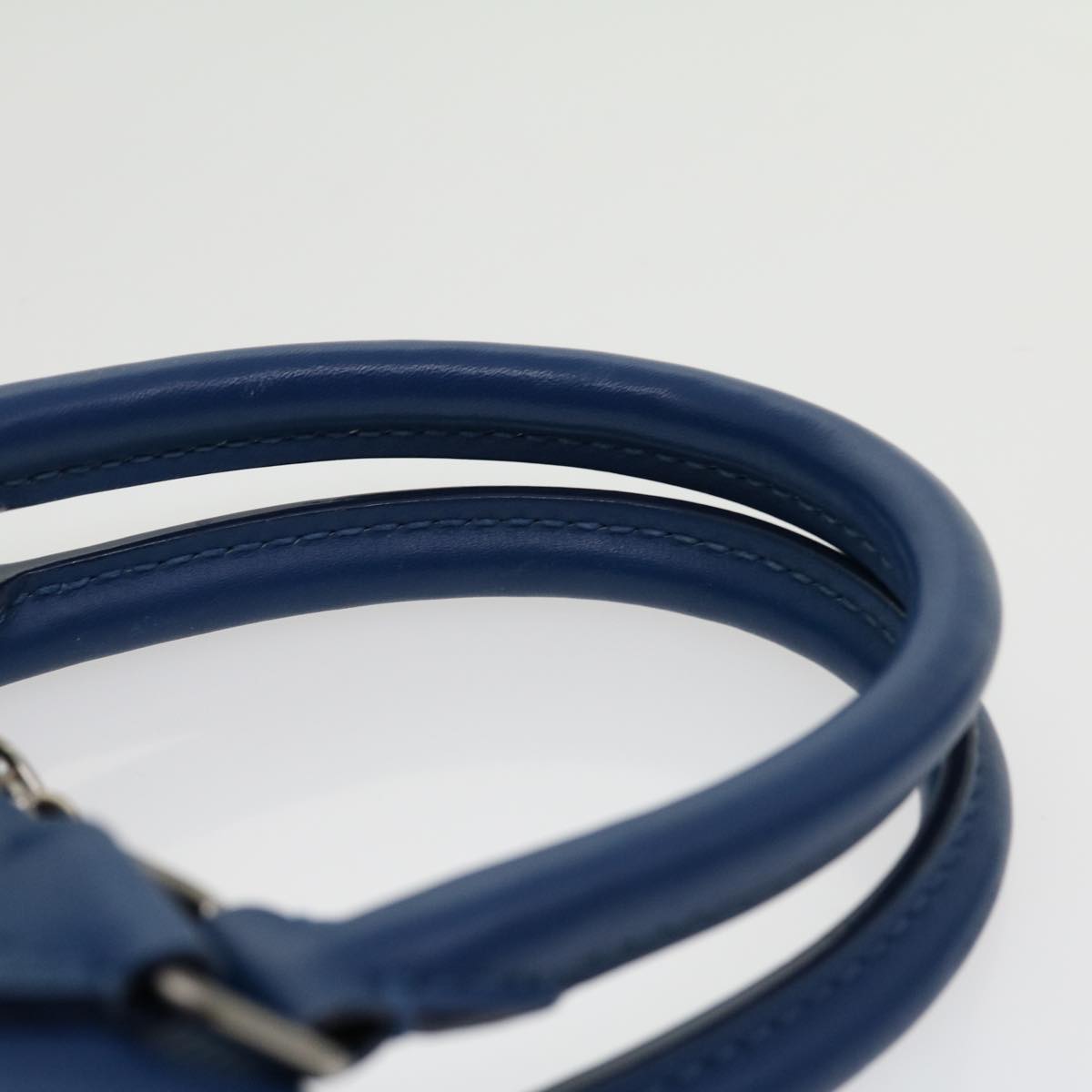 Louis Vuitton Porte Documents Jour Blue Leather Handbag