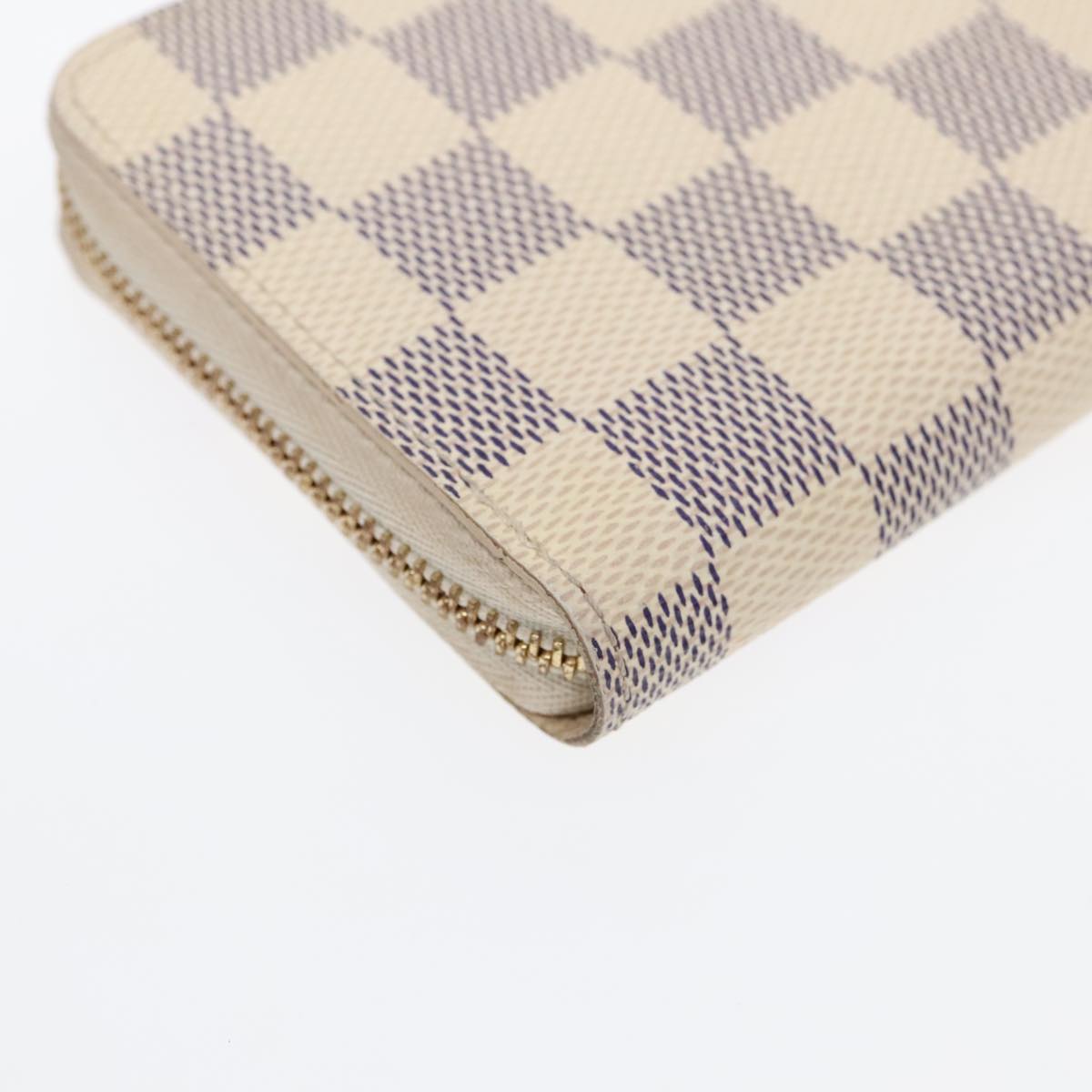 Louis Vuitton Zippy Wallet White Canvas Wallet