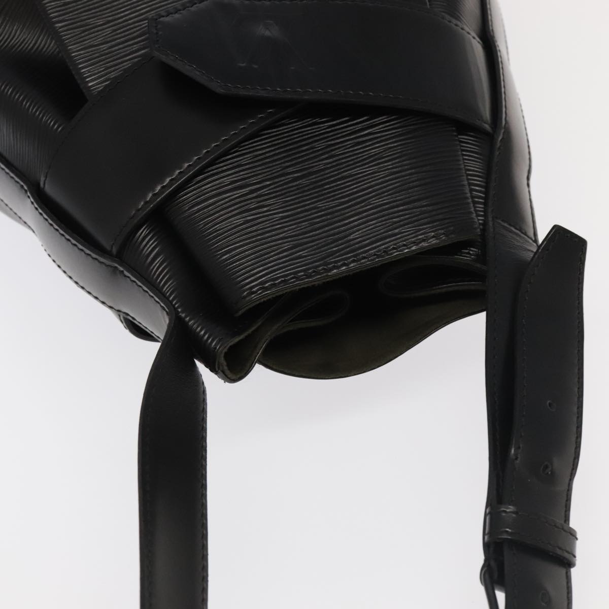 Louis Vuitton Sac D'épaule Black Leather Shoulder Bag