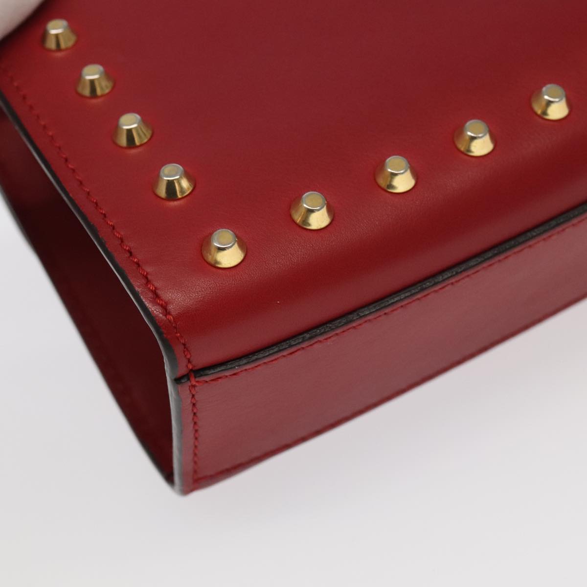 Gucci Padlock Red Leather Shoulder Bag