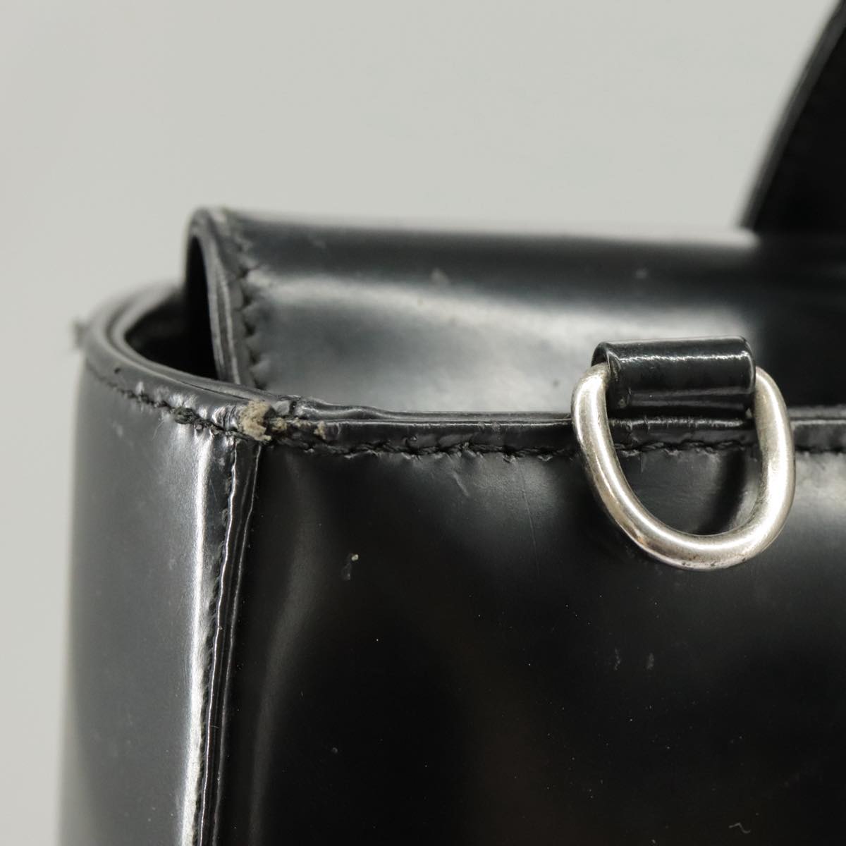Gucci Soho Black Patent Leather Handbag